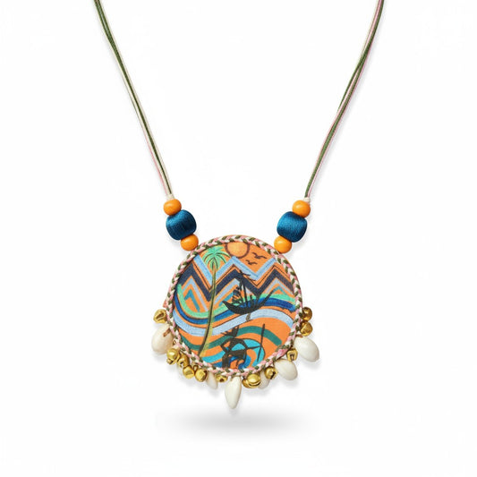 Palli Hand-painted Necklace