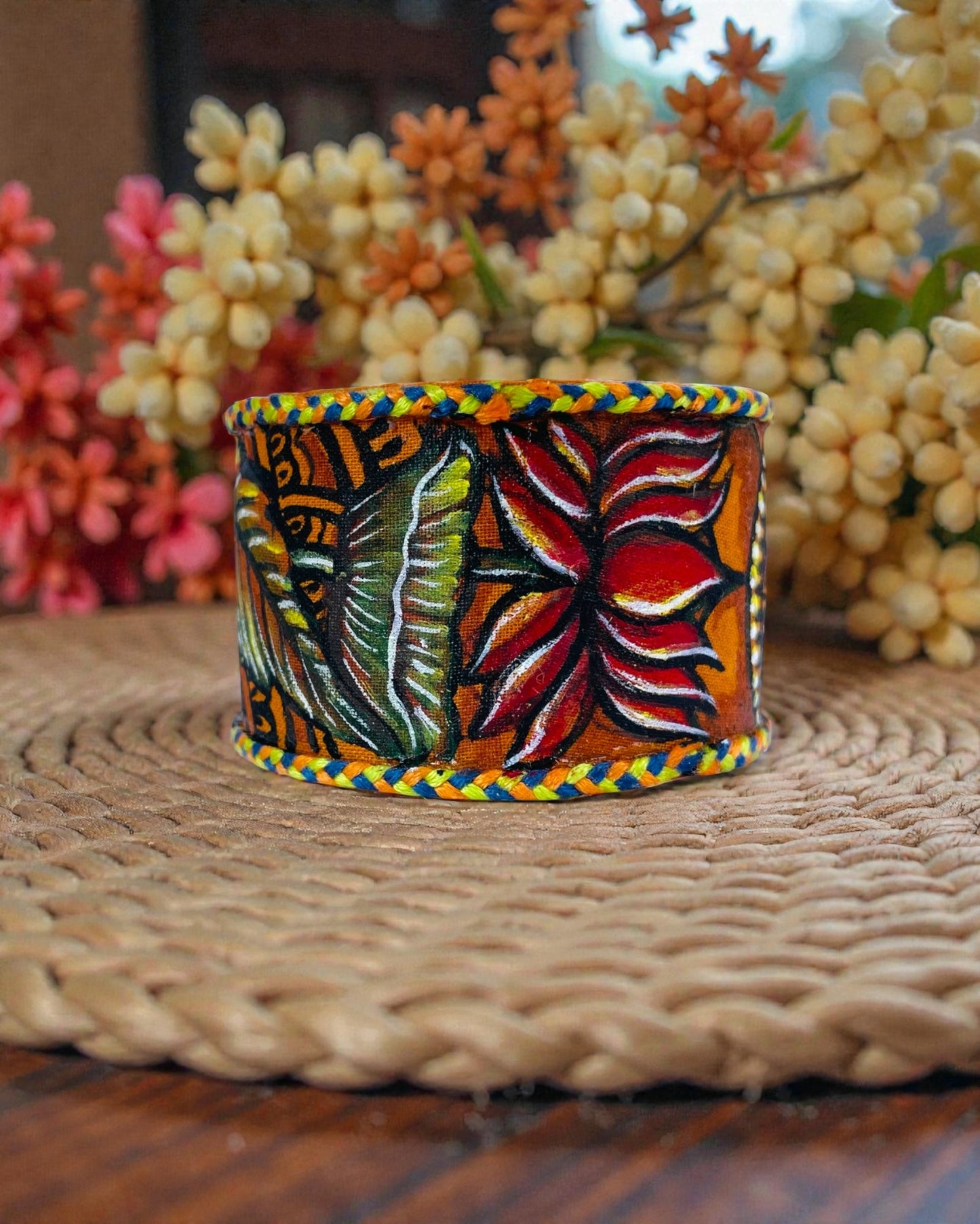 Vanika Vriksha Handpainted Bangle