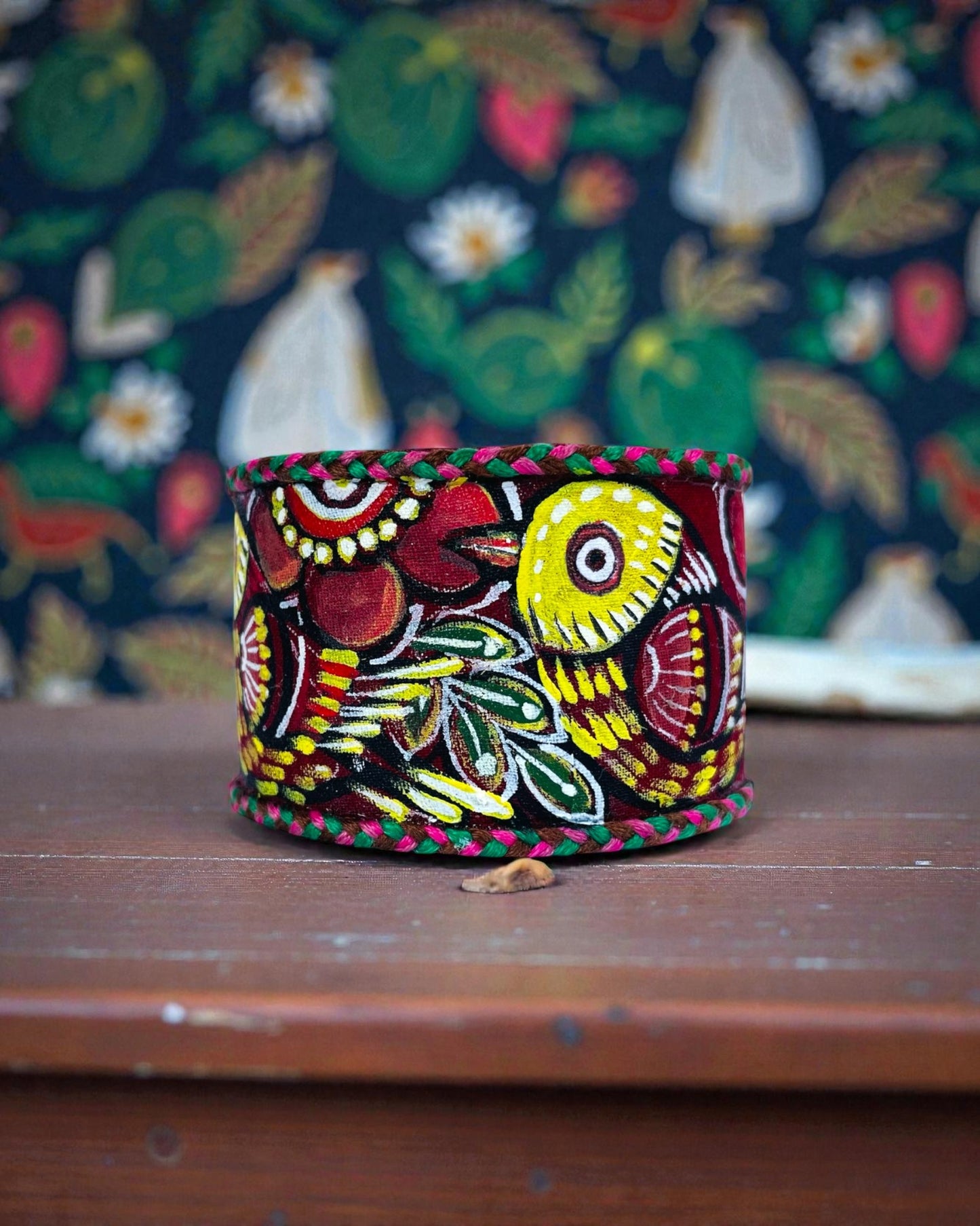 Basanti Pakshi Hand-painted Bangle