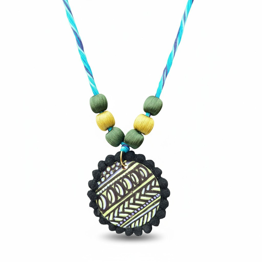 Shaili Hand-painted Necklace