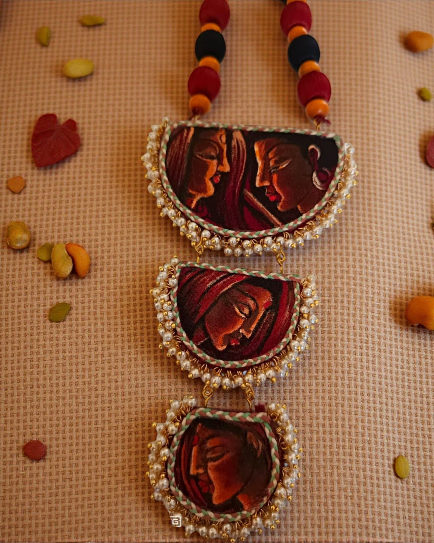 Bandhan Hand-painted Necklace