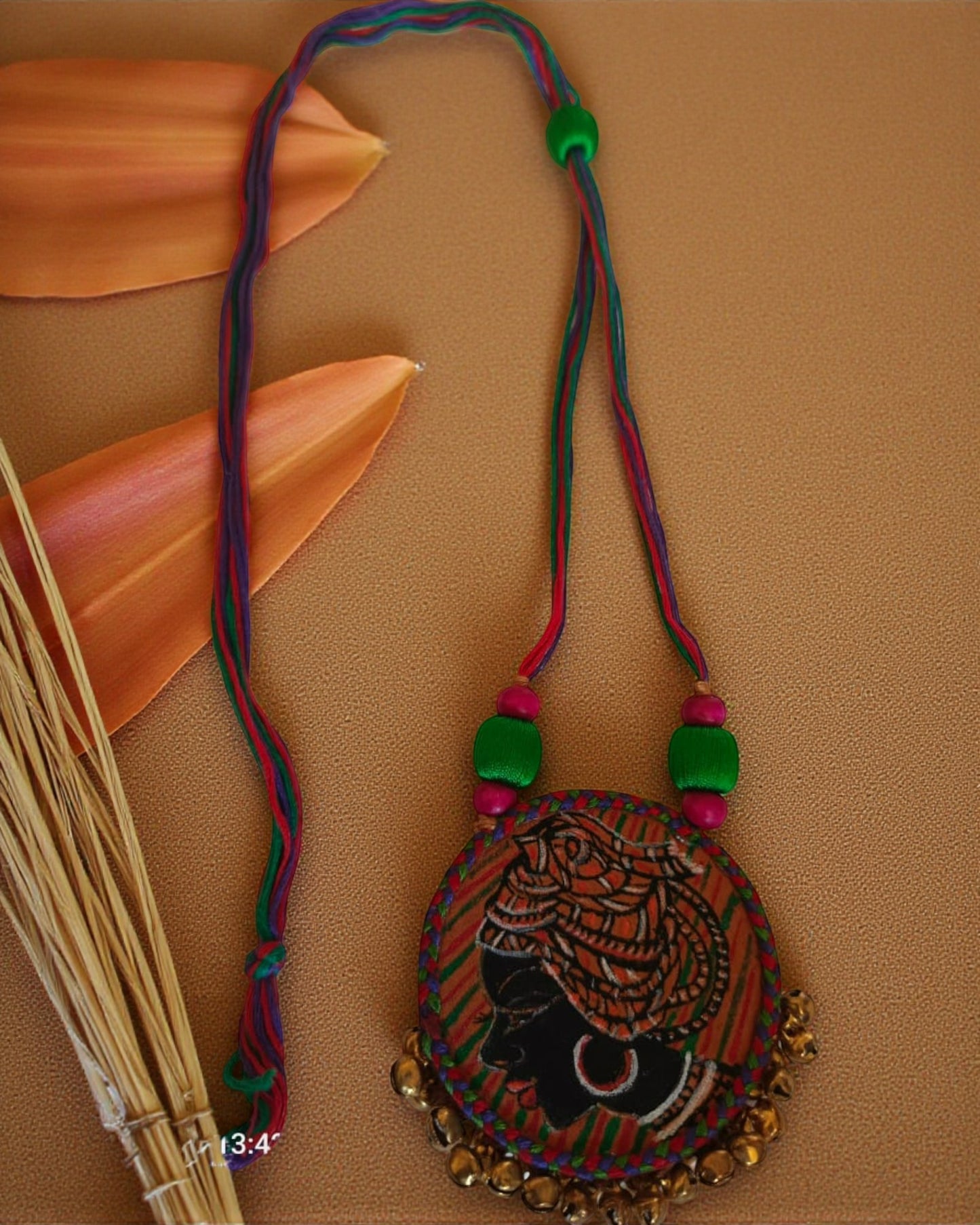 Regal-roots Hand-painted Necklace