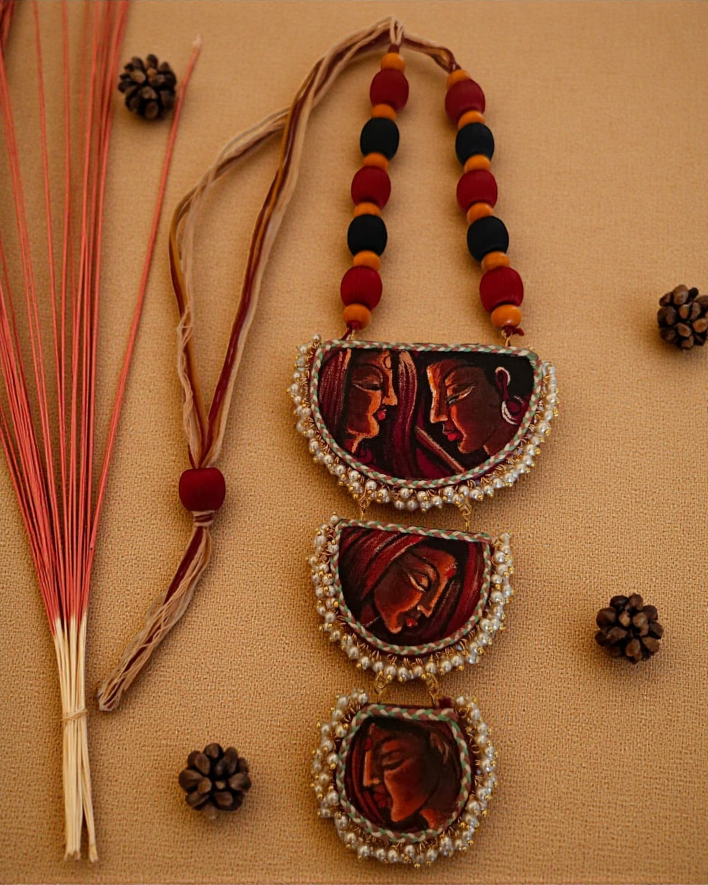 Bandhan Hand-painted Necklace