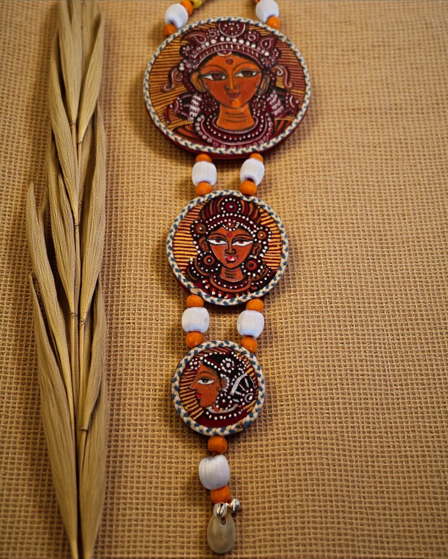 Devi Hand-painted Necklace