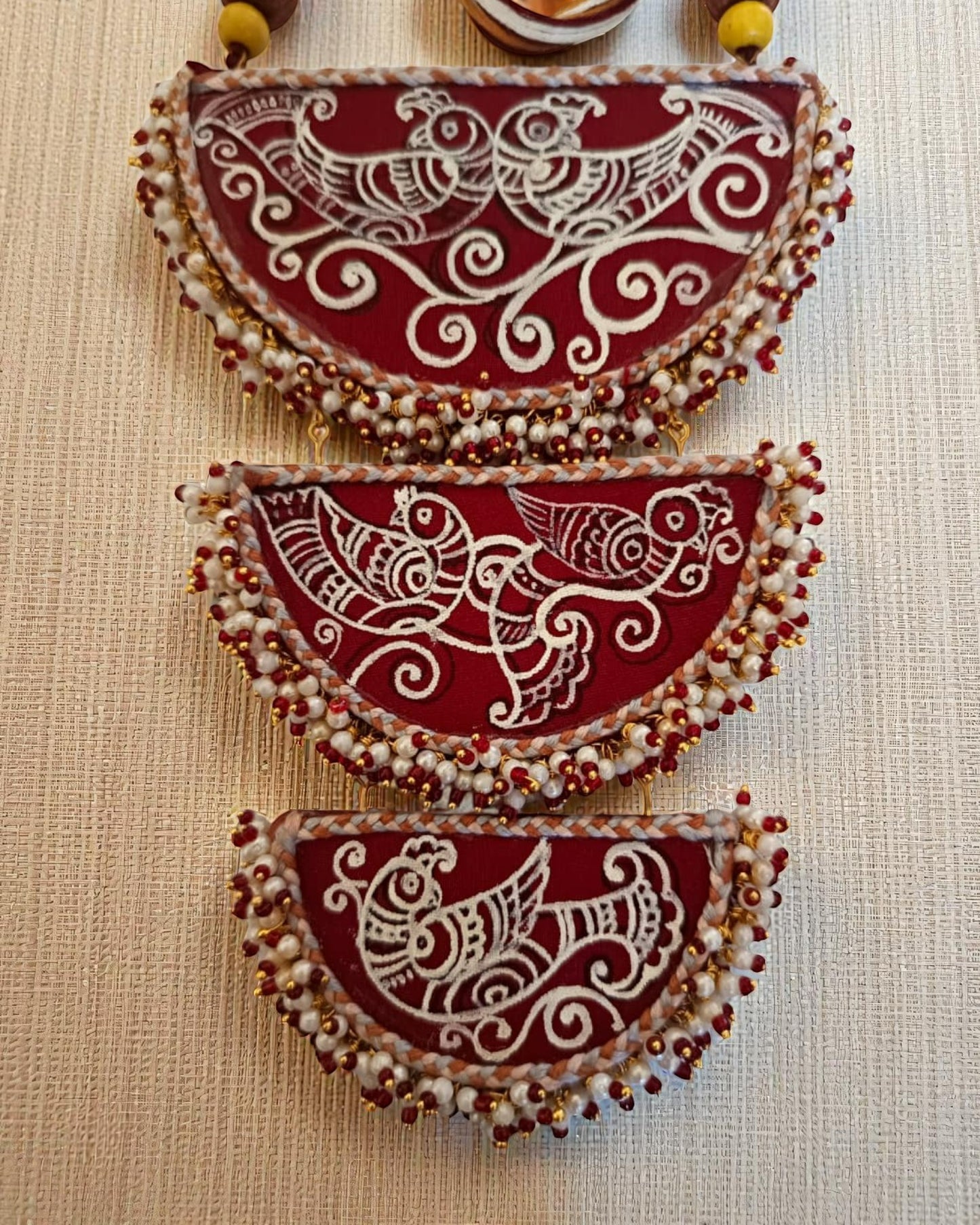 Bihanga Hand-painted Necklace