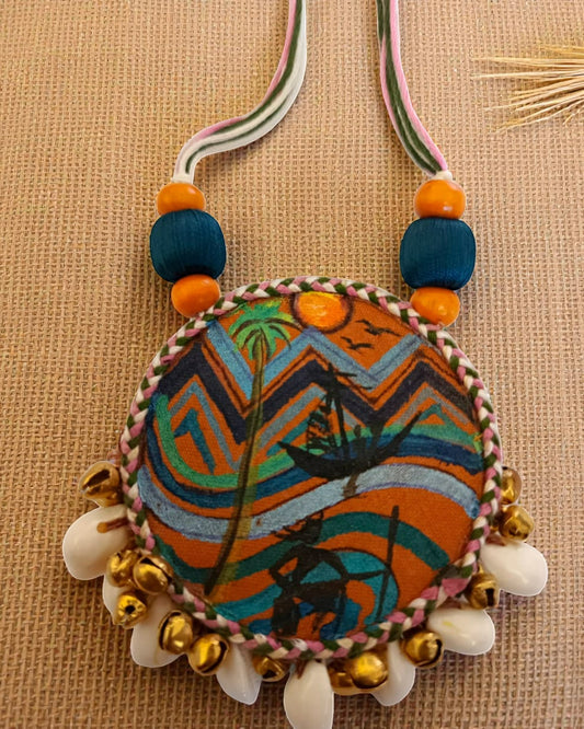 Palli Hand-painted Necklace