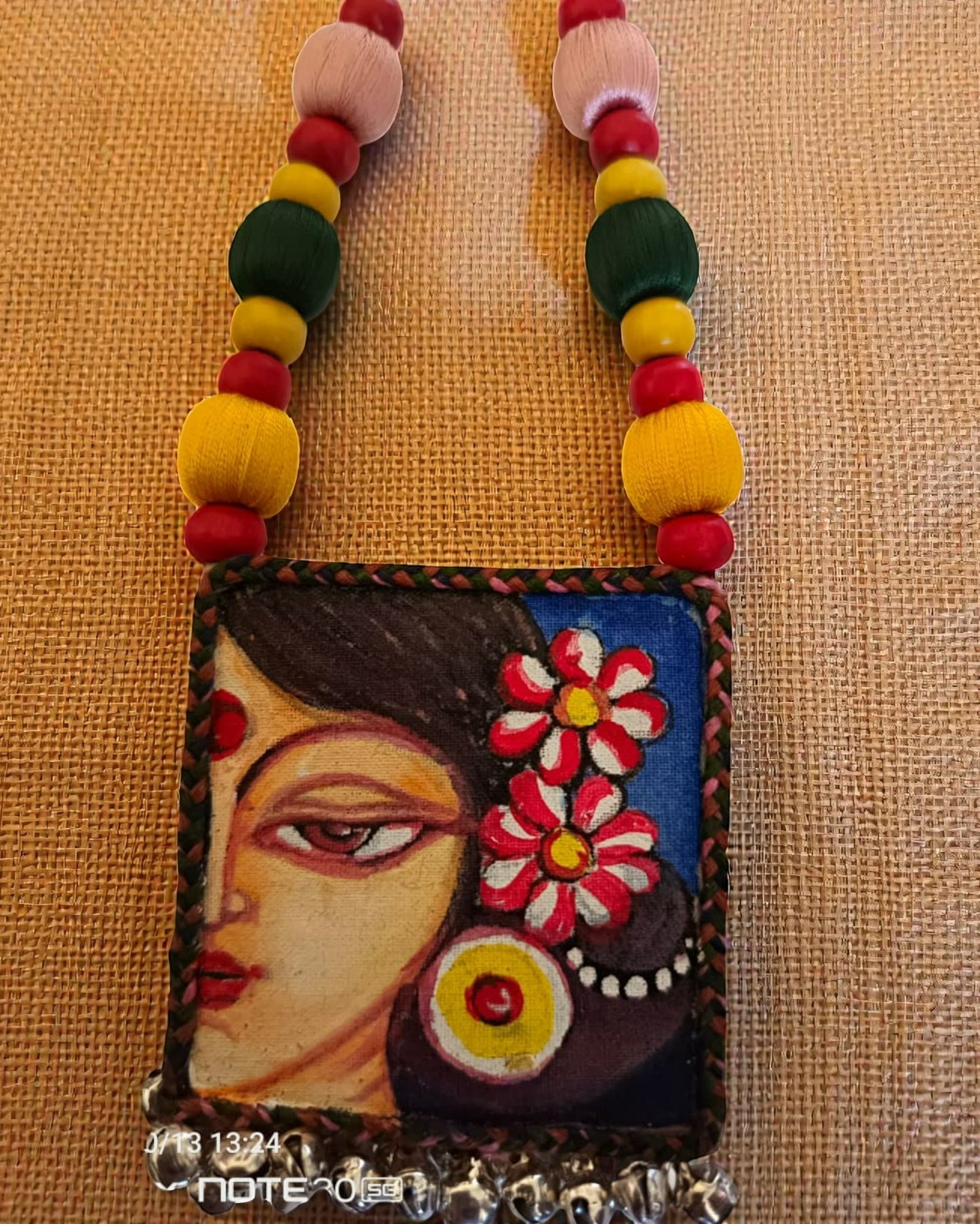 Shringar Hand-Painted Necklace