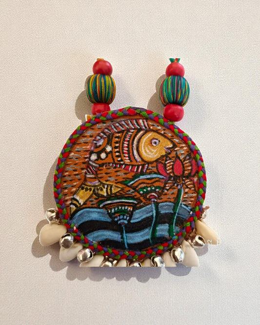 Matsya Hand-painted Necklace