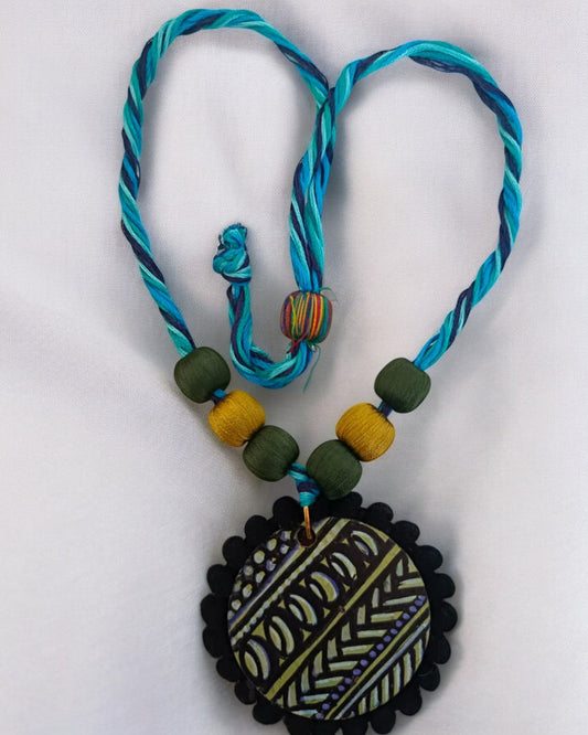 Shaili Hand-painted Necklace