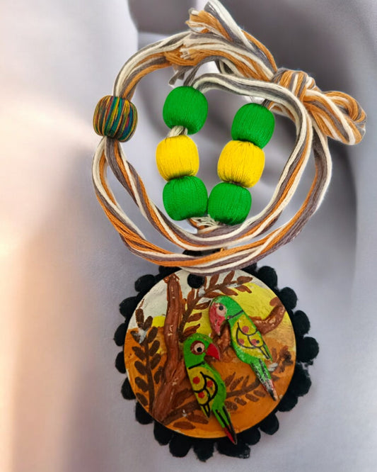 Shua Hand-painted Necklace