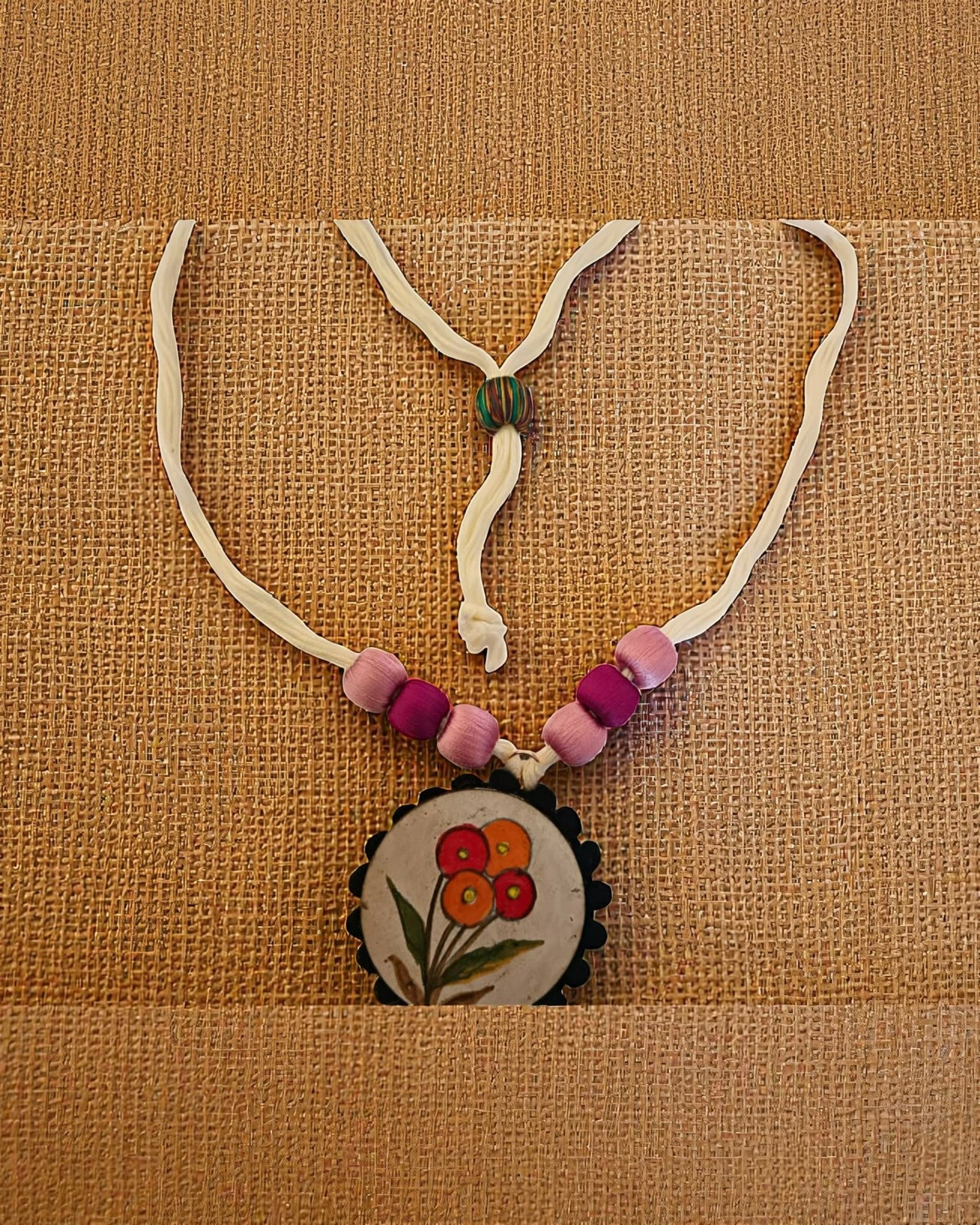 Banaphula Hand-painted Necklace
