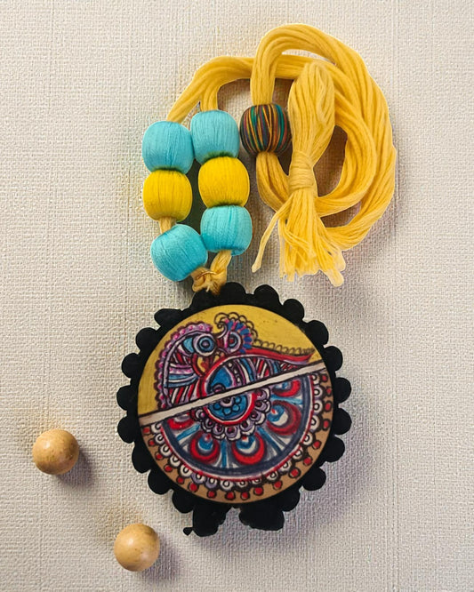 Mayura Hand-painted Necklace